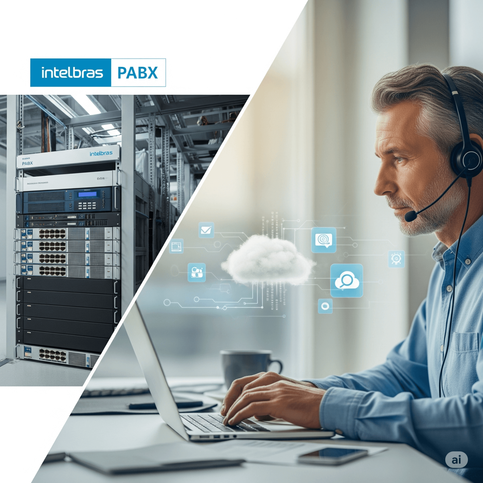 PABX Intelbras vs. PABX em Nuvem: Qual a Escolha Certa?